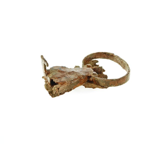 Snap lock, spring mechanism exposed by rust