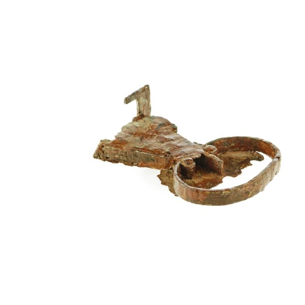 Snap lock, spring mechanism exposed by rust
