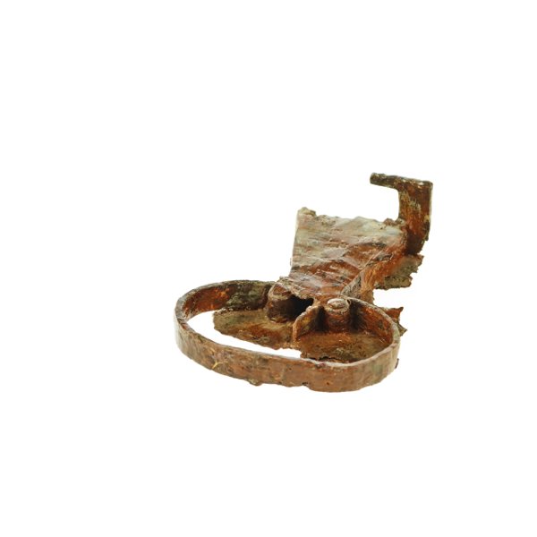 Snap lock, spring mechanism exposed by rust