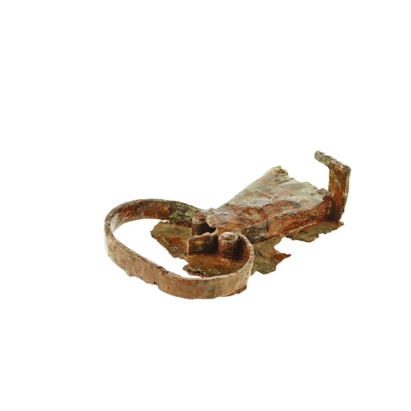 Snap lock, spring mechanism exposed by rust