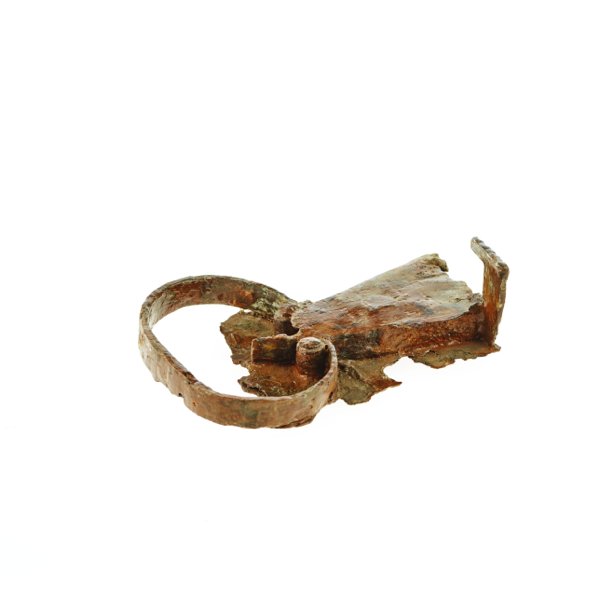 Snap lock, spring mechanism exposed by rust