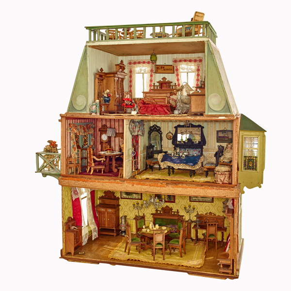  Puppenhaus Illustration 