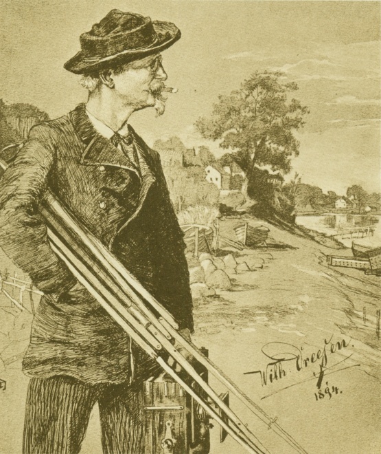 Wilhelm Dreesen: Selbstbildnis (1894)