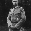 Schwarzweiß Foto: Großherzog Friedrich Franz IV in Uniform (1914)