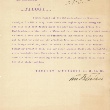 Blauer Text (Schreibmaschine) mit handschriftlichen Notizen: Mitteilung des Gutsbesitzers von Blücher auf Teschow (Heute Ortsteil von Teterow) vom 13.11.1918, über den Stand der dortigen Erntearbeiten