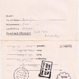 Kriegsgefangenenpost Jean Hamon - Absenderseite oben