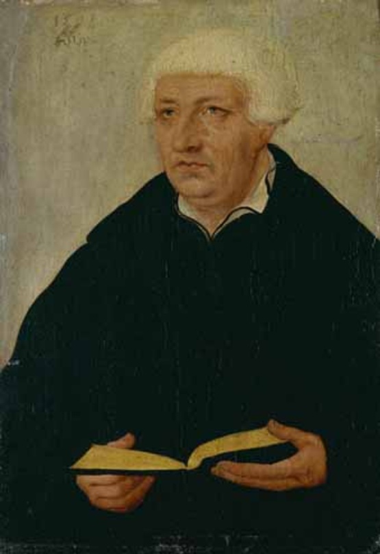 Lucas Cranach d. Ältere: Johannes Bugenhagen (Herzog Anton Ulrich-Museum) Lucas Cranach d. Ältere: Johannes Bugenhagen (Herzog Anton Ulrich-Museum)
