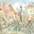 Helga Kaffke: Markttage in der langen Straße Güstrow