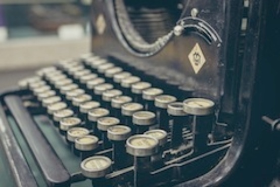Symbolfoto: Historische Schreibmaschine