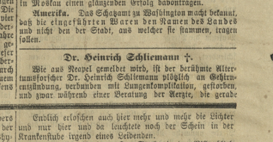 Malchower Nachrichten Ausgabe vom Freitag, den 03 Januar 1890, Seite 2, Ausschnitt