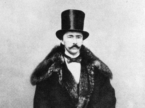 Heinrich Schliemann als Kaufmann 1861