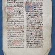 Psalterium feratium, Handschrift um 1400