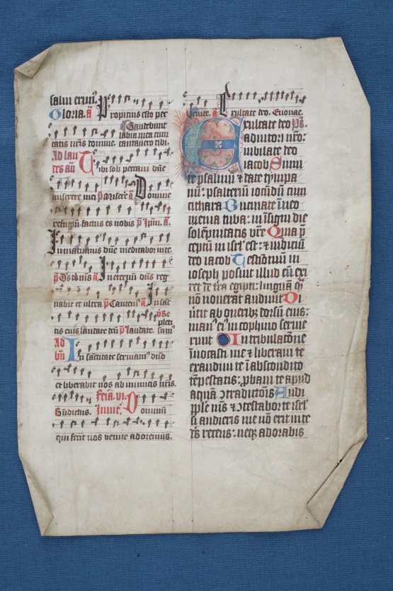 Psalterium feratium, Handschrift um 1400
