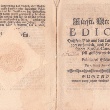Titelblatt: Vieh und Korn müssen im Lande bleiben - Ein Edikt von 1697, Güstrow, Lembcke