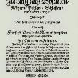 Älteste Zeitung Mecklenburgs: Nummer 14 einer im Dreißigjährigen Krieg erschienenen "Zeitung auß Böhmen/Mähren/Pohlen/Schlesien/ und andern Orthen" aus dem Jahr 1620, erschienen in Güstrow, wahrscheinlich in Güstrow gedruckt von Moritz Sachs