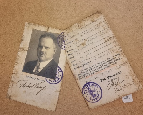 Ausweis von Herbert Kohn, ausgestellt 1924