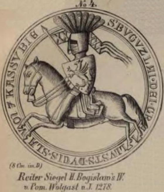 Siegel-Bogislaw IV. 1278