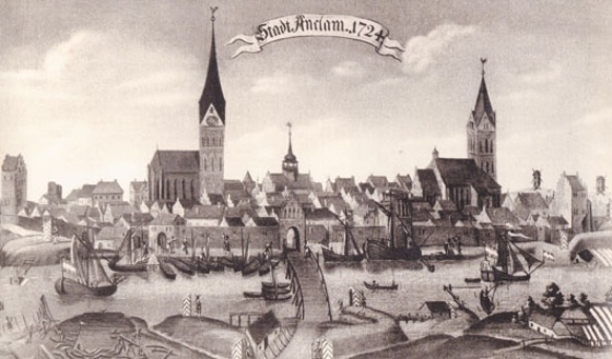 Hafen Anklam 1724