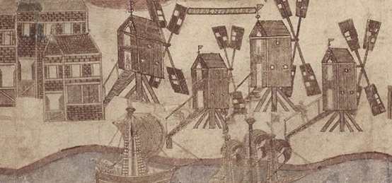 Mühlen an Warnow, ca. 1650