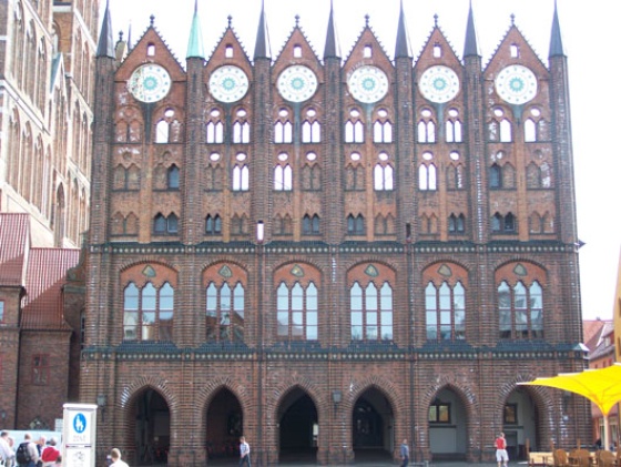 Stralsund, Alter Markt, Rathaus Bild
