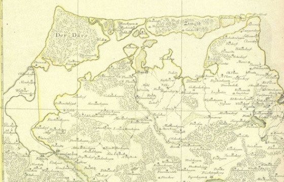 Andreas August Rhode, Fischland, Darß und Zingst, 1761