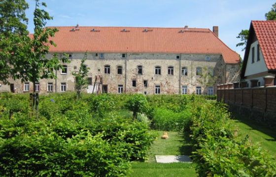Klostergarten Franzburg, Zisterzienserkloster Neuenkamp