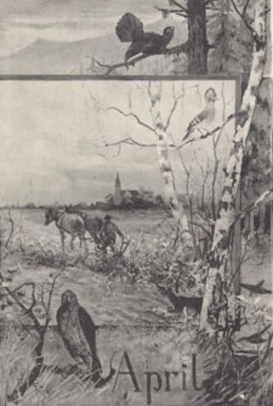 Friedrich Wachenhusen, Bauer beim Pflügen, 1891
