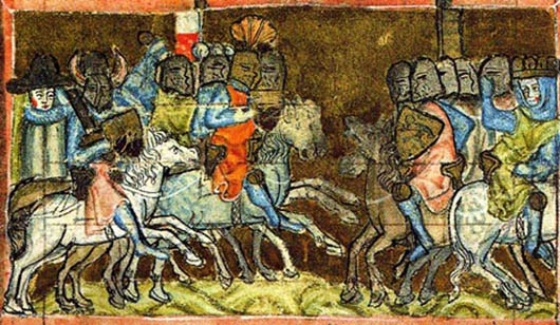 Schlacht bei Bornhoeved  (SächsischeWeltchronik)