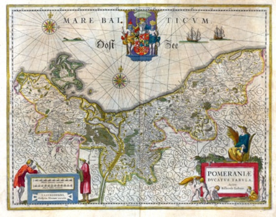 Pomeraniae Ducatus Tabula 1635