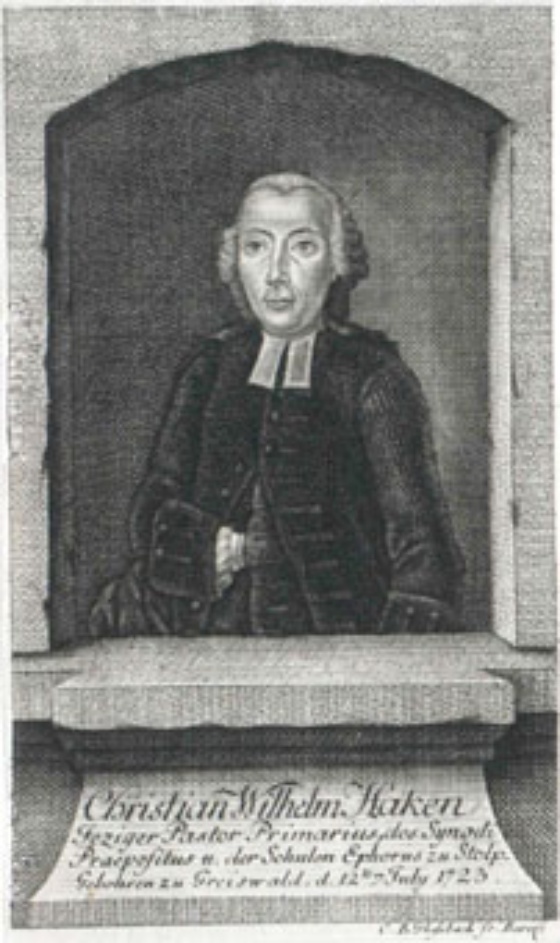 Christian Wilhelm Haken Christian Benjamin Glassbach