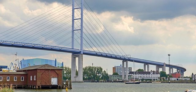 Strelasundbrücke bei Stralsund Bild