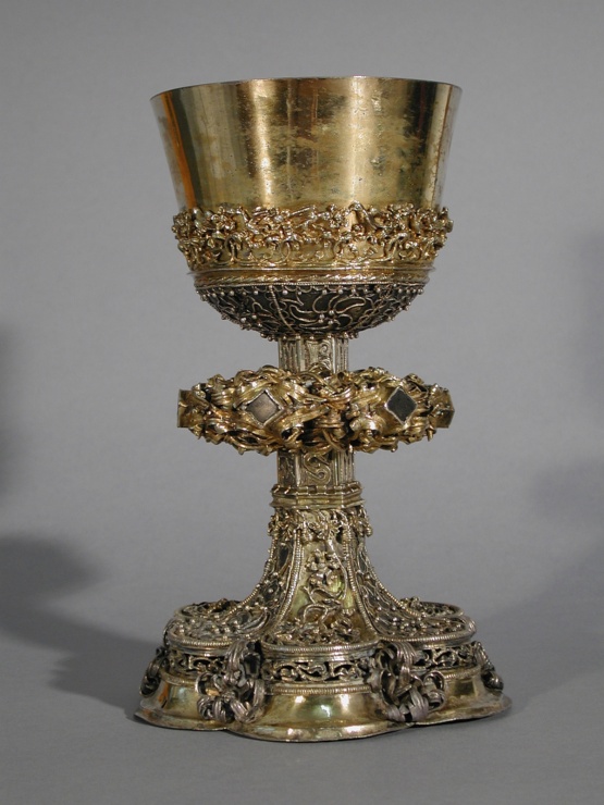 Eucharist chalice from the Cistercian monastery in Krummin (Usedom) 1200 Bild