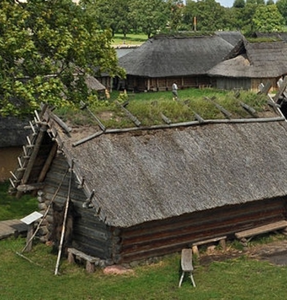 Slavic village Wollin by Klugschnacker via wikimedia commons CC BY-SA 3.0