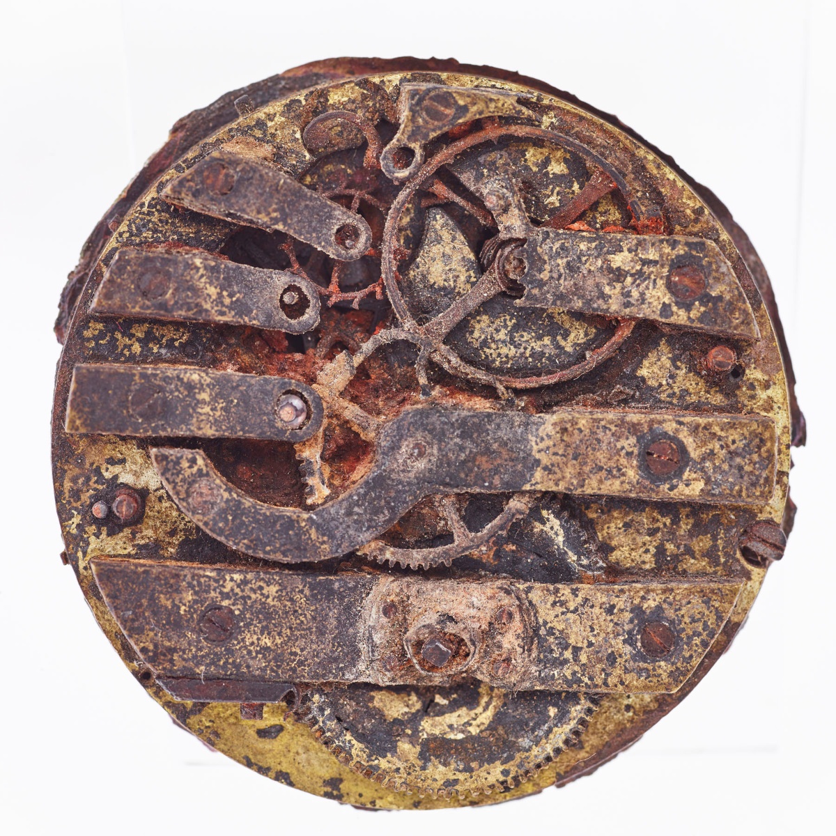 Pocket watch stopped 1942 in Rostock