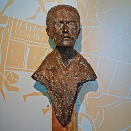 Walter Preik: Heinrich Schliemann (Bronzebüste) Bild