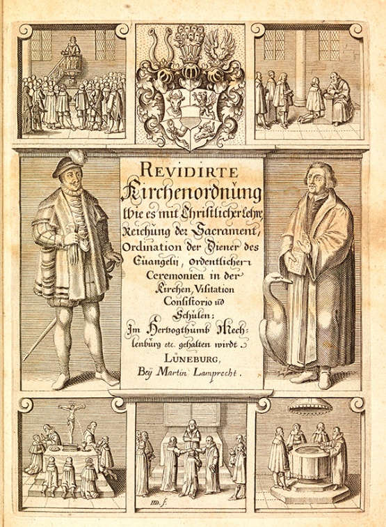Kirchenordnung 1602 Titelblatt Bild