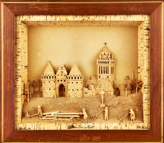 Korkrelief des Stettiner Tores zu Pyritz Bild