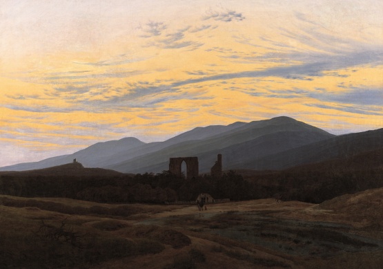 Caspar David Friedrich Ruine im Riesengebirge 2400 Bild