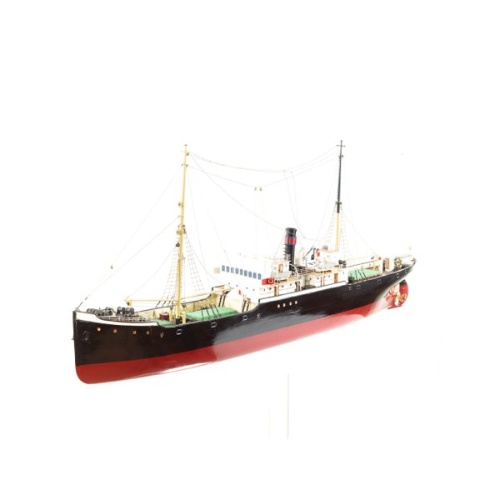 Schiffsmodell Dampfschiff VORWÄRTS, ex GRETE CORDS (1903); ex JOHANN AHRENS (1926)