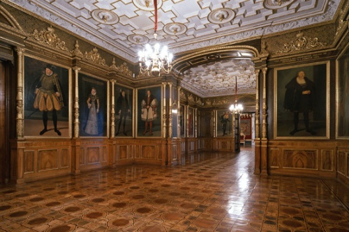 Schloss Schwerin Ahnengalerie der Herzöge von Mecklenburg