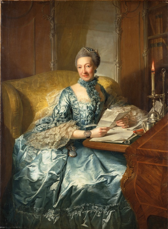 Georg David Matthieu: Bildnis Ulrike Sophie zu Mecklenburg-Schwerin © Quelle: Staatliches Museum Schwerin Bild