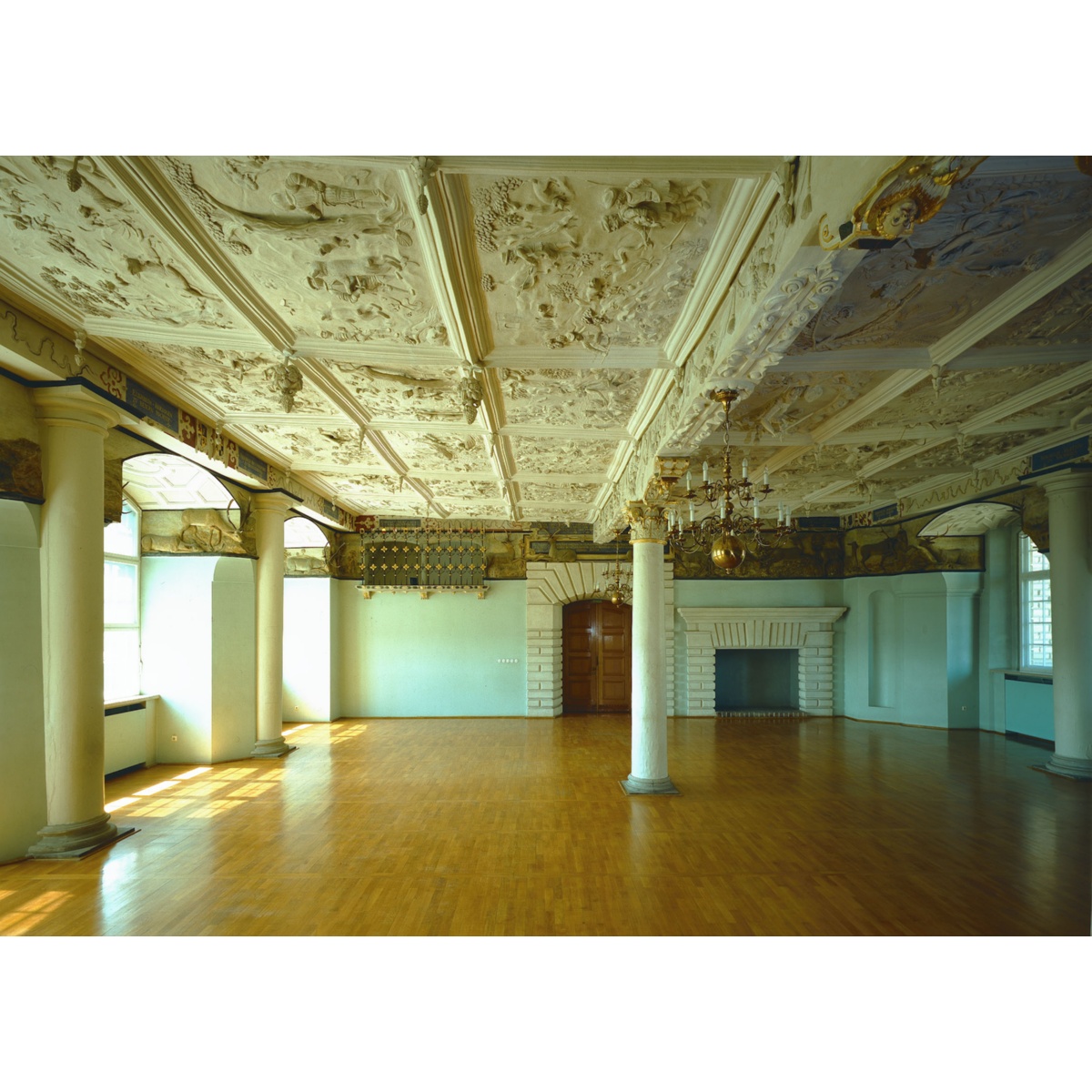 Güstrow Palace ballroom